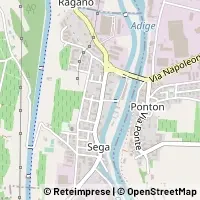 Mapa Cavaion Veronese