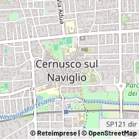 지도 Cernusco sul Naviglio