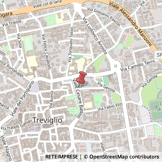 Mappa Viale Cesare Battisti, 27, 24047 Treviglio, Bergamo (Lombardia)