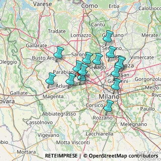 Mappa Via Nino Bixio, 20017 Rho MI, Italia (10.96333)