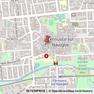 Mappa Via Carolina Balconi, 15, 20063 Cernusco sul Naviglio, Milano (Lombardia)