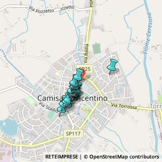 Mappa Via Vittorio Veneto, 36043 Camisano Vicentino VI, Italia (0.305)