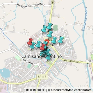 Mappa Piazza del Vicariato Civile, 36043 Camisano Vicentino VI, Italia (0.25)
