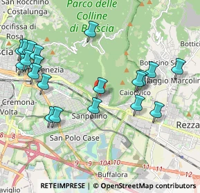 Mappa Via Traversale, 25135 Brescia BS, Italia (2.3155)