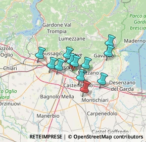 Mappa Via Traversale, 25135 Brescia BS, Italia (8.9175)