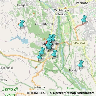 Mappa 13888 Mongrando BI, Italia (1.40545)