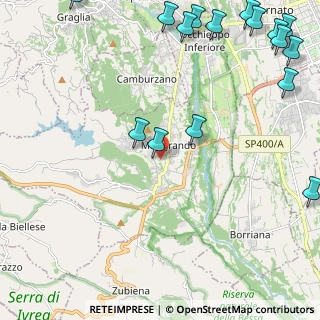 Mappa 13888 Mongrando BI, Italia (3.31)