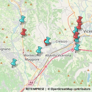 Mappa Via Giambattista Tiepolo, 36050 Sovizzo VI, Italia (5.16833)