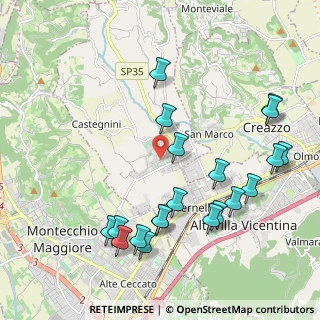 Mappa Via Giambattista Tiepolo, 36050 Sovizzo VI, Italia (2.2935)