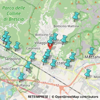 Mappa Via Ponte Musia, 25086 Rezzato BS, Italia (2.449)