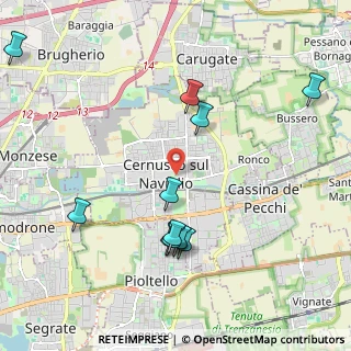 Mappa , 20063 Cernusco sul Naviglio MI, Italia (2.26455)