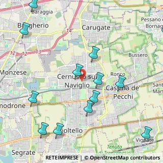 Mappa , 20063 Cernusco sul Naviglio MI, Italia (2.72462)