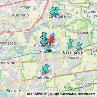 Mappa , 20063 Cernusco sul Naviglio MI, Italia (1.39643)