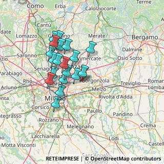 Mappa , 20063 Cernusco sul Naviglio MI, Italia (11.7155)