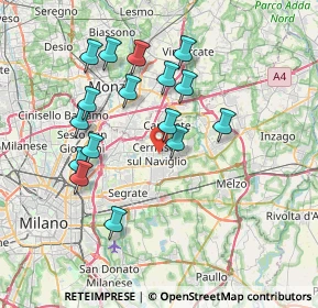 Mappa , 20063 Cernusco sul Naviglio MI, Italia (6.99063)