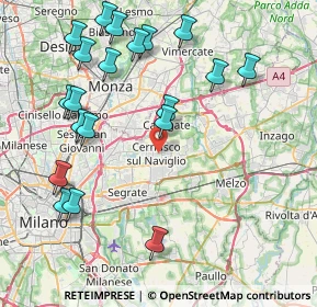 Mappa , 20063 Cernusco sul Naviglio MI, Italia (9.3365)