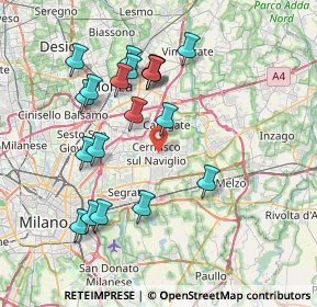 Mappa , 20063 Cernusco sul Naviglio MI, Italia (7.54684)
