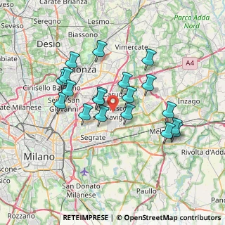 Mappa , 20063 Cernusco sul Naviglio MI, Italia (6.40421)