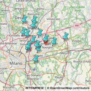Mappa , 20063 Cernusco sul Naviglio MI, Italia (6.454)