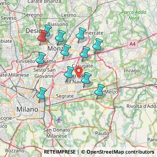 Mappa , 20063 Cernusco sul Naviglio MI, Italia (7.005)