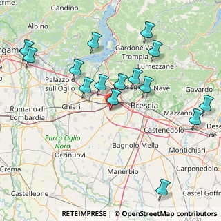 Mappa Vicolo Parmigiano, 25039 Travagliato BS, Italia (17.51667)