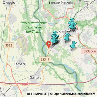 Mappa Via Tre Salti, 20029 Turbigo MI, Italia (2.73714)