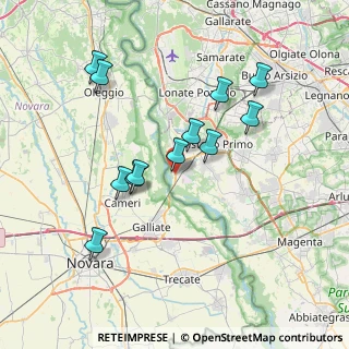 Mappa Via Tre Salti, 20029 Turbigo MI, Italia (6.88917)