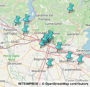 Mappa Via Parenzo, 25125 Brescia BS, Italia (13.28231)