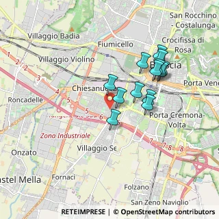 Mappa Via Parenzo, 25125 Brescia BS, Italia (1.58385)