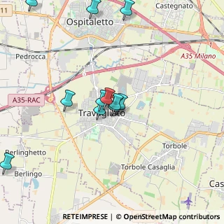 Mappa Vicolo Cancello, 25039 Travagliato BS, Italia (1.88636)