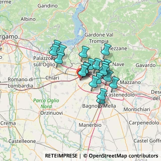 Mappa Vicolo Cancello, 25039 Travagliato BS, Italia (9.113)