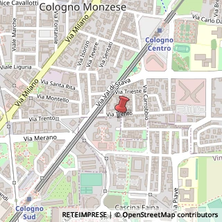 Mappa Via Palermo, 20, 20093 Cologno Monzese, Milano (Lombardia)