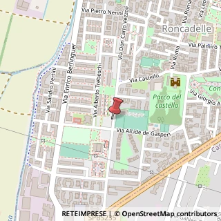 Mappa Via Giuseppe Di Vittorio,  24, 25030 Roncadelle, Brescia (Lombardia)