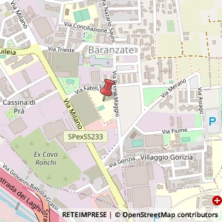 Mappa Via I Maggio, 20, 20021 Baranzate, Milano (Lombardia)