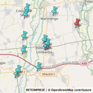 Mappa Via Caduti di Nassiriya, 24058 Romano di Lombardia BG, Italia (4.4807692307692)