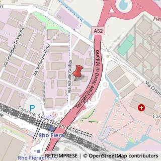 Mappa Via Achille Grandi, 21, 20017 Rho, Milano (Lombardia)