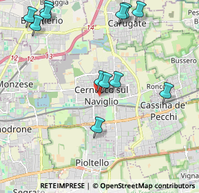 Mappa Isola pedonale, 20063 Cernusco sul Naviglio MI, Italia (2.365)