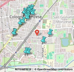 Mappa Via Carrobbio, 20093 Cologno Monzese MI, Italia (0.549)