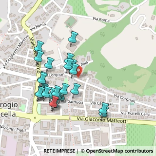 Mappa Via Corgnano, 37015 Sant'Ambrogio di Valpolicella VR, Italia (0.232)