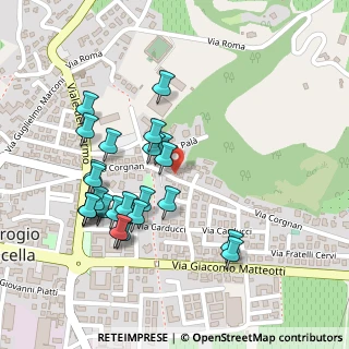 Mappa Via Corgnan, 37015 Sant'Ambrogio di Valpolicella VR, Italia (0.232)
