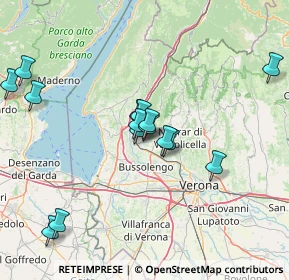 Mappa Via Corgnano, 37015 Sant'Ambrogio di Valpolicella VR, Italia (14.23867)