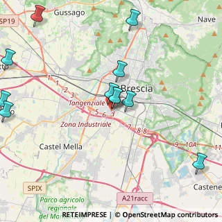 Mappa Via Friuli, 25125 Brescia BS, Italia (4.82364)