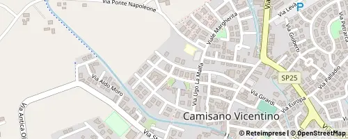 Mappa Camisano Vicentino