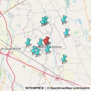 Mappa Via S. Pertini, 36043 Camisano Vicentino VI, Italia (3.07545)