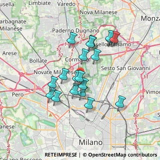 Mappa Piazza Giustino Fortunato, 20161 Milano MI, Italia (3.05947)