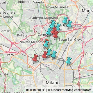Mappa Piazza Giustino Fortunato, 20161 Milano MI, Italia (3.01286)