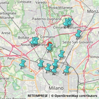 Mappa Piazza Giustino Fortunato, 20161 Milano MI, Italia (3.90923)