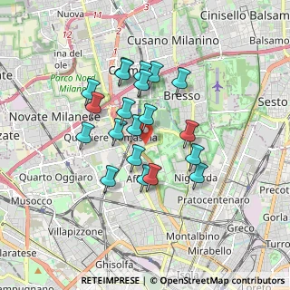 Mappa Piazza Giustino Fortunato, 20161 Milano MI, Italia (1.441)