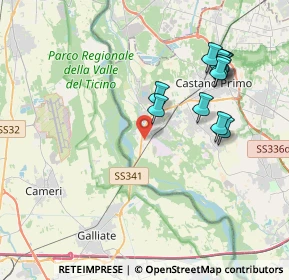 Mappa Via Alegosa, 20029 Turbigo MI, Italia (3.84636)