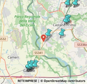 Mappa Via Alegosa, 20029 Turbigo MI, Italia (5.68286)
